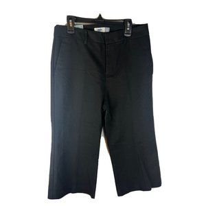 Old Navy Pants Cropped‎ Plus Court Black Women Size 4 Regular NWT
